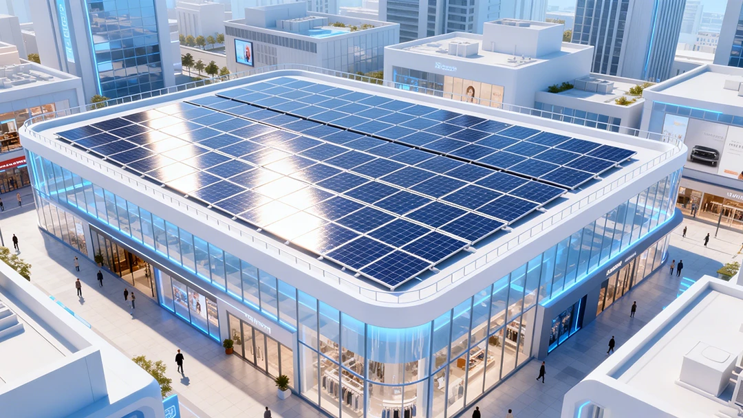 commerce solar roof