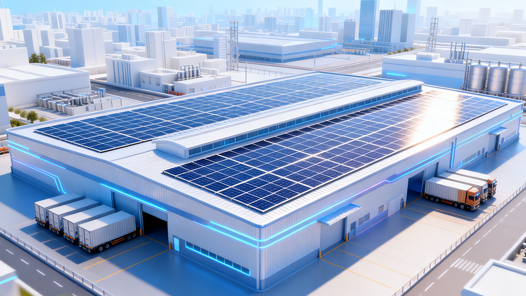 warehouse solar roof
