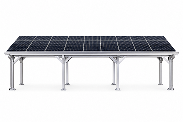 ALU Solar CARPORT White